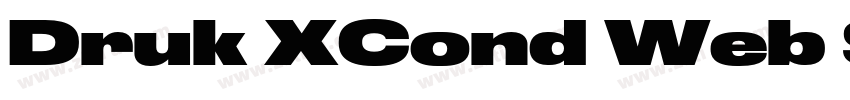 Druk XCond Web Super字体转换